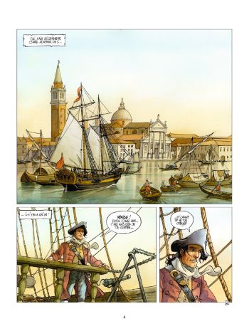 BD Giacomo C., T1 : Retour à Venise, planche 2