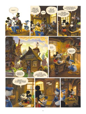BD Horrifikland, Une terrifiante aventure de Mickey Mouse, planche 3