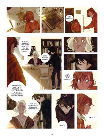 BD La Bibliothèque des vampires T1, planche 12