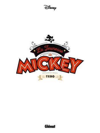BD La Jeunesse de Mickey, planche 1