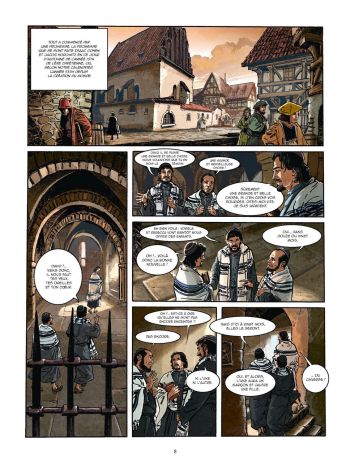 BD Le Kabbaliste de Prague, Tome 1 / 2, planche 6