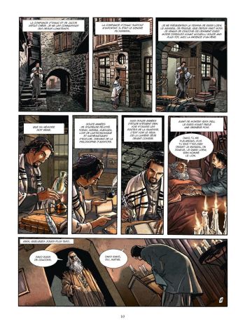 BD Le Kabbaliste de Prague, Tome 1 / 2, planche 8