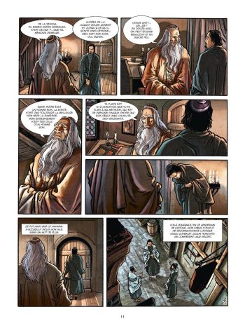 BD Le Kabbaliste de Prague, Tome 1 / 2, planche 9