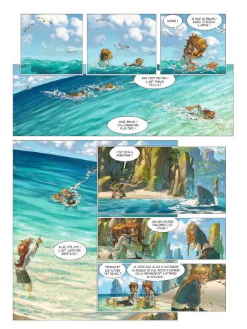 BD Le Voyage extraordinaire, Tome 5, planche 9