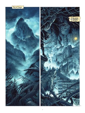 BD Les Chevaliers d'Héliopolis, T1 : Nigredo, l'oeuvre au noir, planche 1