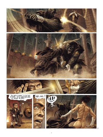 BD Les Chevaliers d'Héliopolis, T1 : Nigredo, l'oeuvre au noir, planche 5