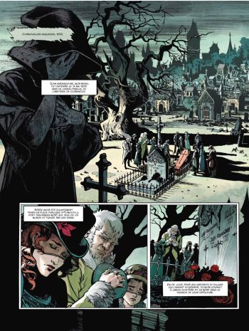 BD Lord Gravestone, T2 : Le dernier loup d'Alba, planche 1