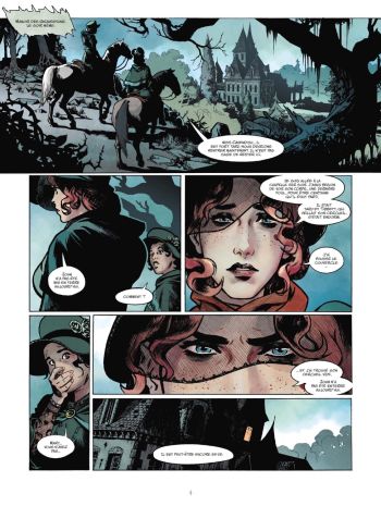 BD Lord Gravestone, T2 : Le dernier loup d'Alba, planche 3