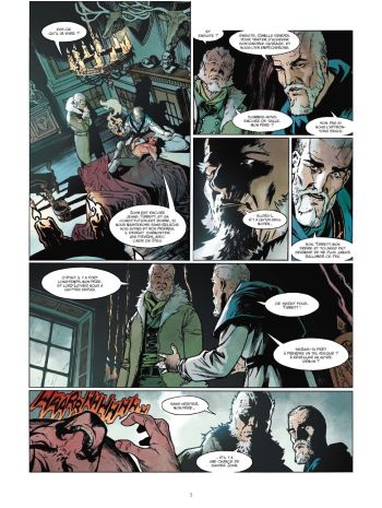 BD Lord Gravestone, T2 : Le dernier loup d'Alba, planche 4