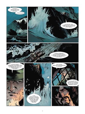 BD Lord Gravestone, T2 : Le dernier loup d'Alba, planche 8