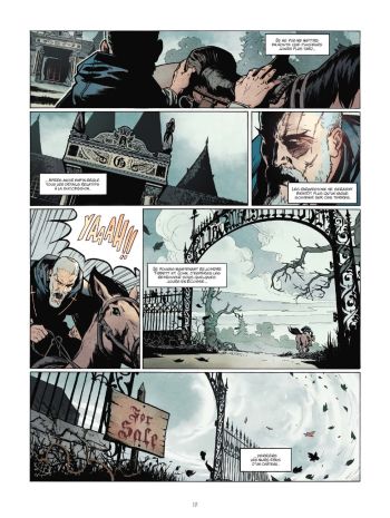 BD Lord Gravestone, T2 : Le dernier loup d'Alba, planche 9