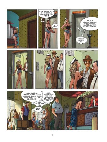 BD Le Parfum de l'invisible T1, Milo Manara, planche 6