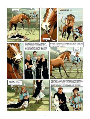 BD Sir Nigel, T1 : Le Preu du pont de Tilford, planche 4