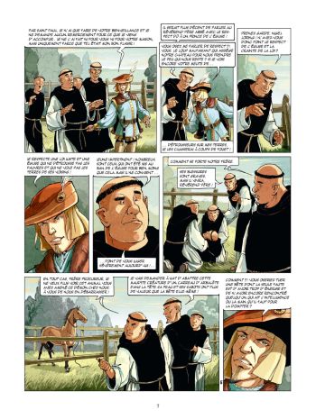 BD Sir Nigel, T1 : Le Preu du pont de Tilford, planche 5