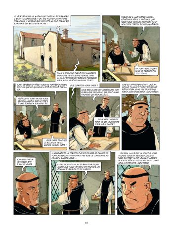 BD Sir Nigel, T1 : Le Preu du pont de Tilford, planche 8