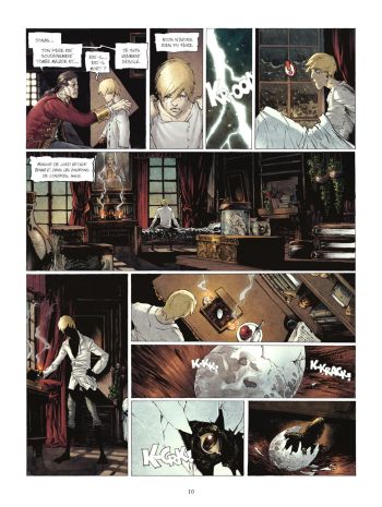 BD Traqueurs, T1 : L'Arme perdue des dieux, planche 9