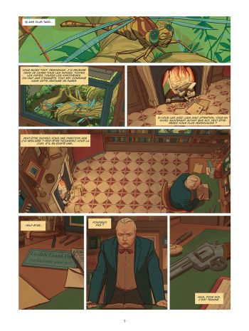 BD Un avion sans Elle, planche 6