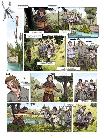 BD Vinifera, Les Moines de Bourgogne, planche 7