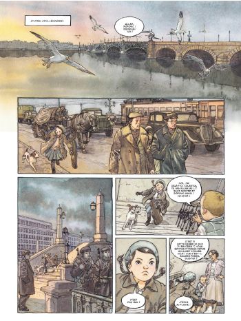 BD La Route de la vie, planche 1