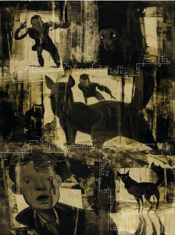 BD Black Dog, les rêves de Paul Nash, planche 3