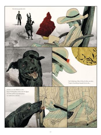 BD Black Dog, les rêves de Paul Nash, planche 5