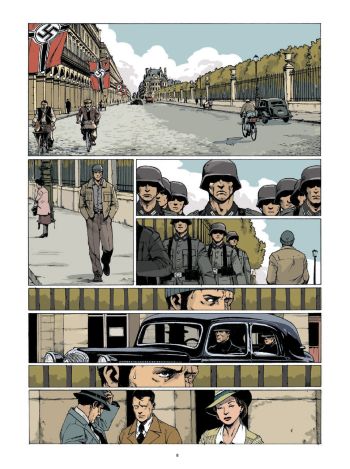 BD Darnand T2, Le bourreau Français , planche 6