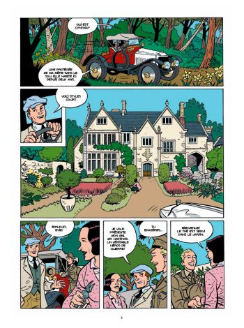 BD Hercule Poirot - La mystérieuse affaire de styles, planche 3