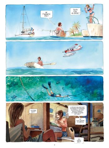 BD Damien, l'empreinte du vent, planche 7