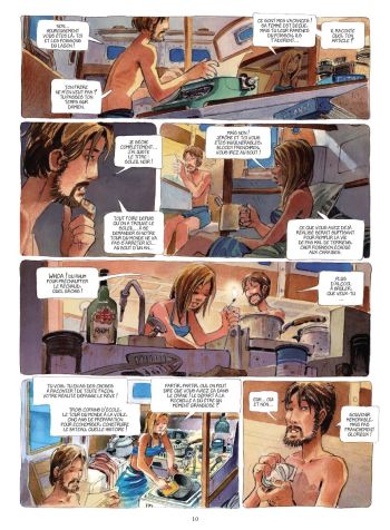 BD Damien, l'empreinte du vent, planche 8