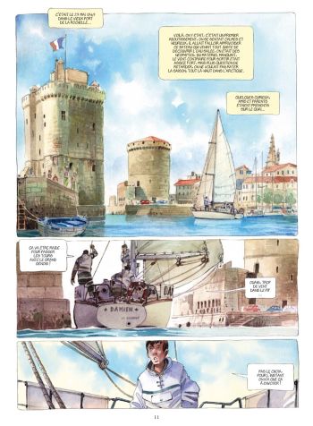 BD Damien, l'empreinte du vent, planche 9