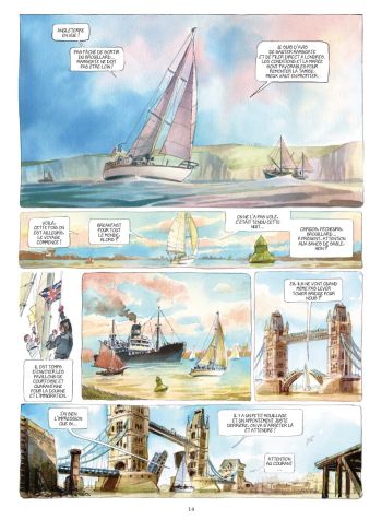 BD Damien, l'empreinte du vent, planche 12