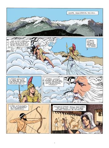 BD L'Odyssée en BD, planche 1