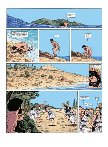 BD L'Odyssée en BD, planche 3