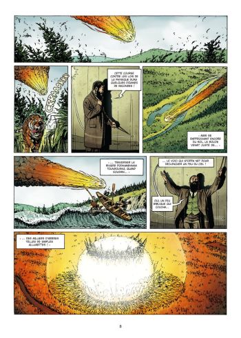 BD Grande Guerre des mondes T1, La Chose sous les tranchées, planche 6