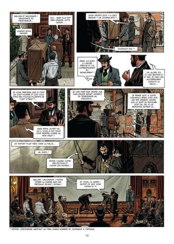 BD Grande Guerre des mondes T1, La Chose sous les tranchées, planche 10