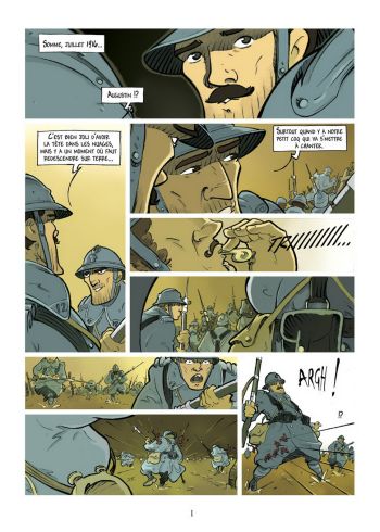 BD L'Héritage du Chaos, Récit complet, planche 1