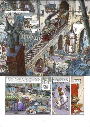 BD Nef des fous T8, Disparition, planche 1