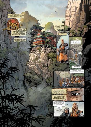 BD Shaolin, T1 : L'Enfant du Destin, planche 4