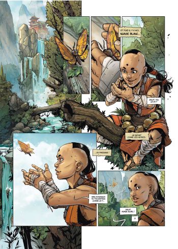 BD Shaolin, T1 : L'Enfant du Destin, planche 6