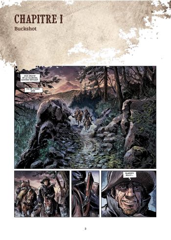 BD West Legends, T2 : Billy the Kid - the Lincoln county war, planche 1