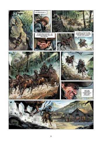 BD West Legends, T2 : Billy the Kid - the Lincoln county war, planche 6