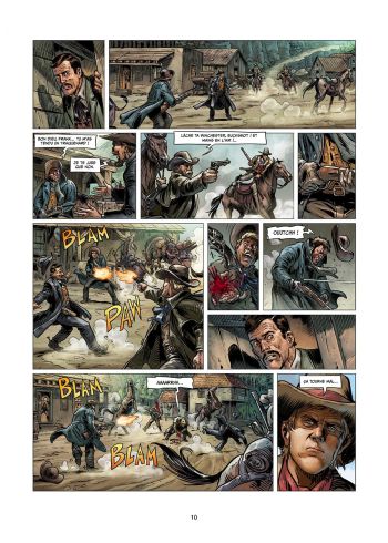 BD West Legends, T2 : Billy the Kid - the Lincoln county war, planche 8