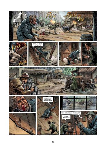 BD West Legends, T2 : Billy the Kid - the Lincoln county war, planche 10