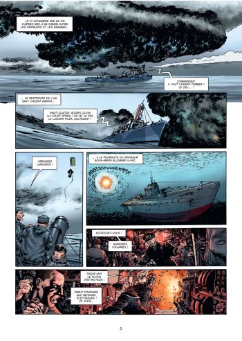 BD Wunderwaffen Missions secrètes, T1 : Le U-boot fantôme, planche 1