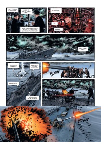 BD Wunderwaffen Missions secrètes, T1 : Le U-boot fantôme, planche 3