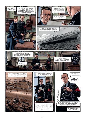 BD Wunderwaffen Missions secrètes, T1 : Le U-boot fantôme, planche 6