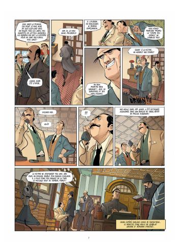 BD Hercule Poirot, A.B.C. Contre Poirot, planche 6
