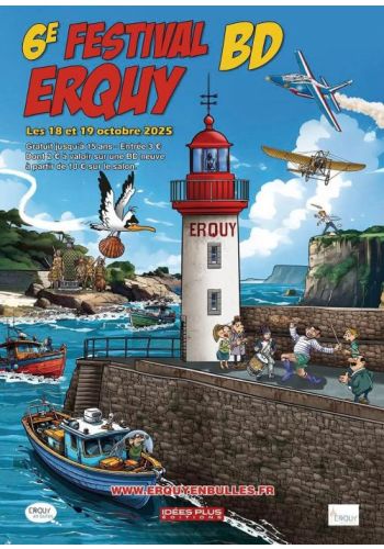 6ème édition du festival BD Erquy en Bulles
