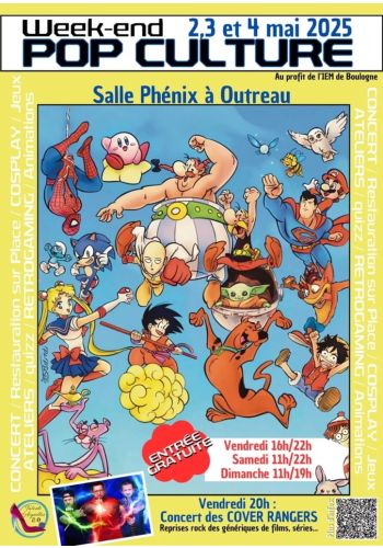 8ème édition du Week-end de la Pop Culture