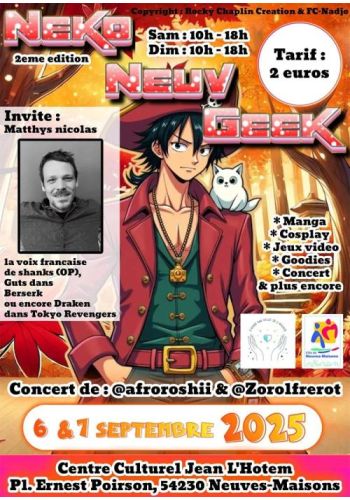 2ème édition de l'événement Neko Neuv Geek